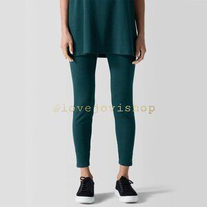 NWT! Harve Bernard Deep Teal Leggings | Luxe Rayon Blend | Tummy Control Fit Tec